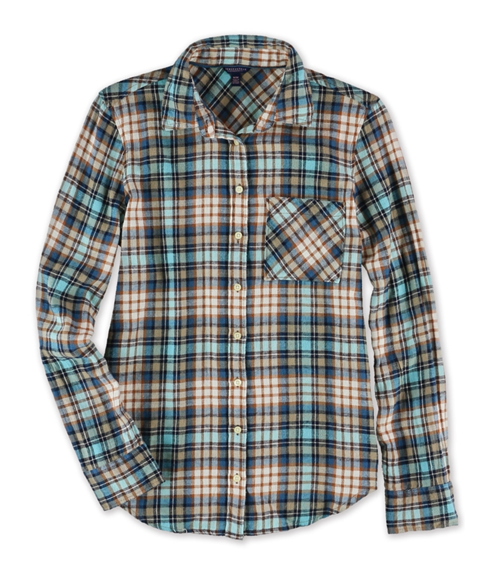 flannel button up shirt