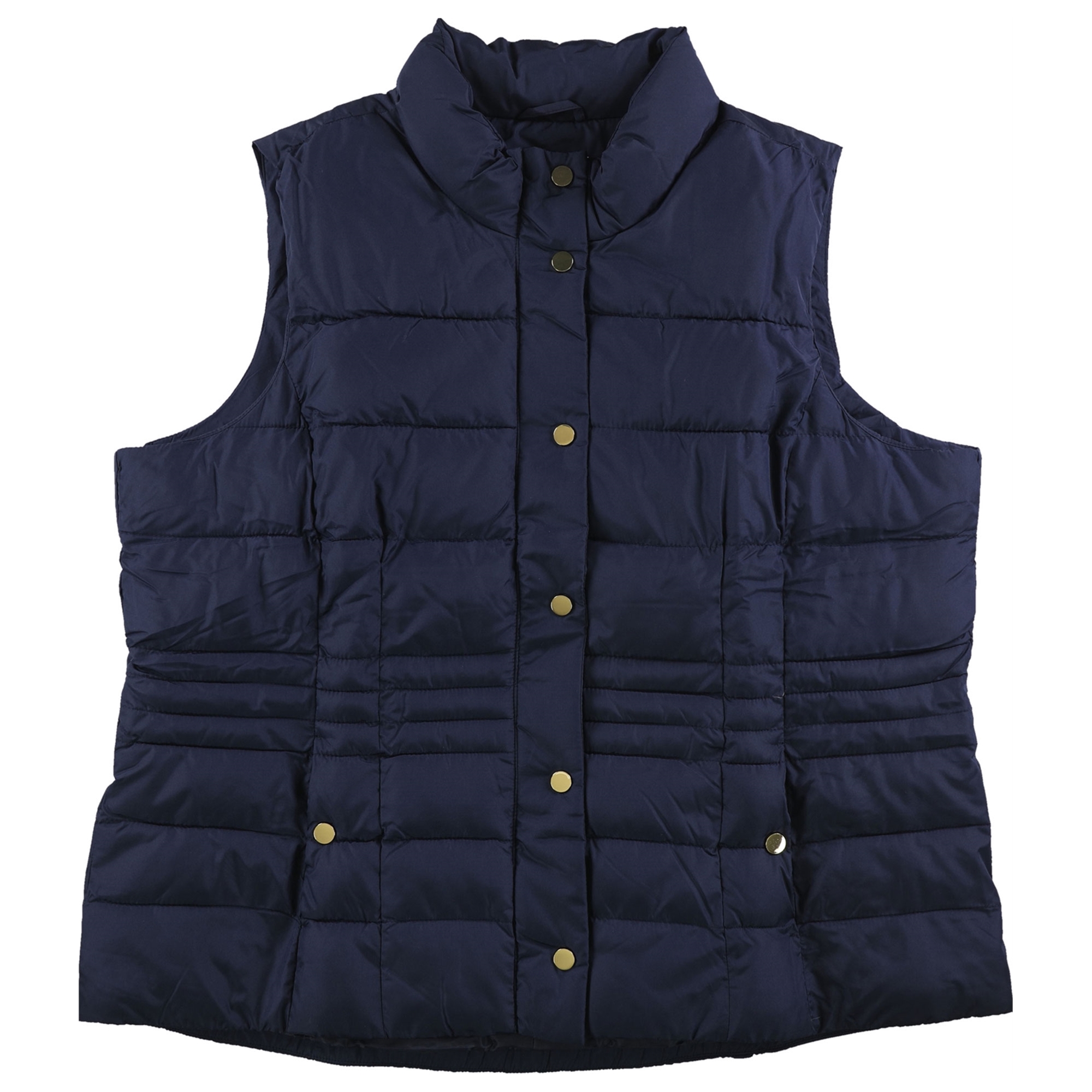 Charter Club Womens Casual Quilted Vest Womens Apparel Free