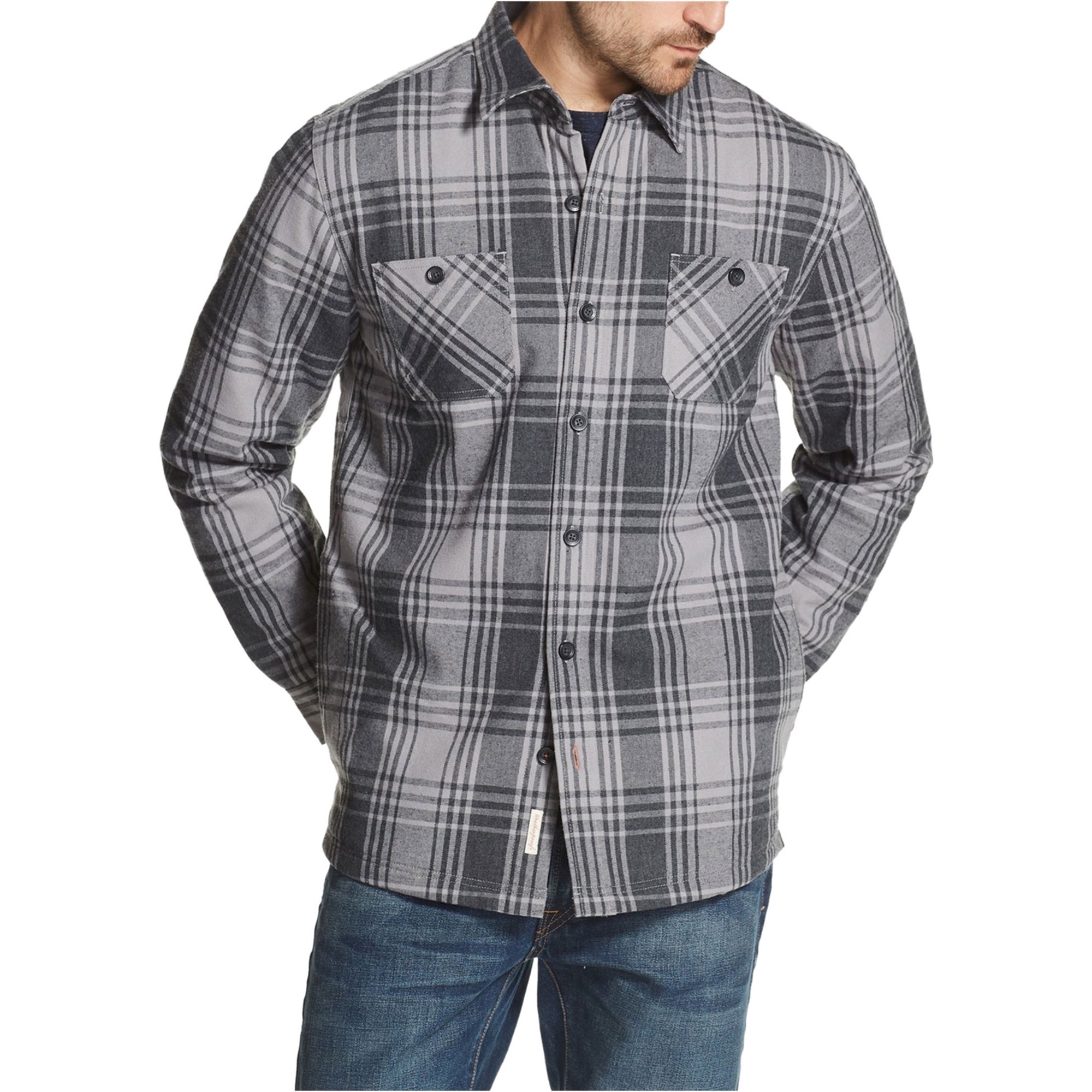Weatherproof Mens Flannel Shirt Jacket | Mens Apparel | Free Shipping ...