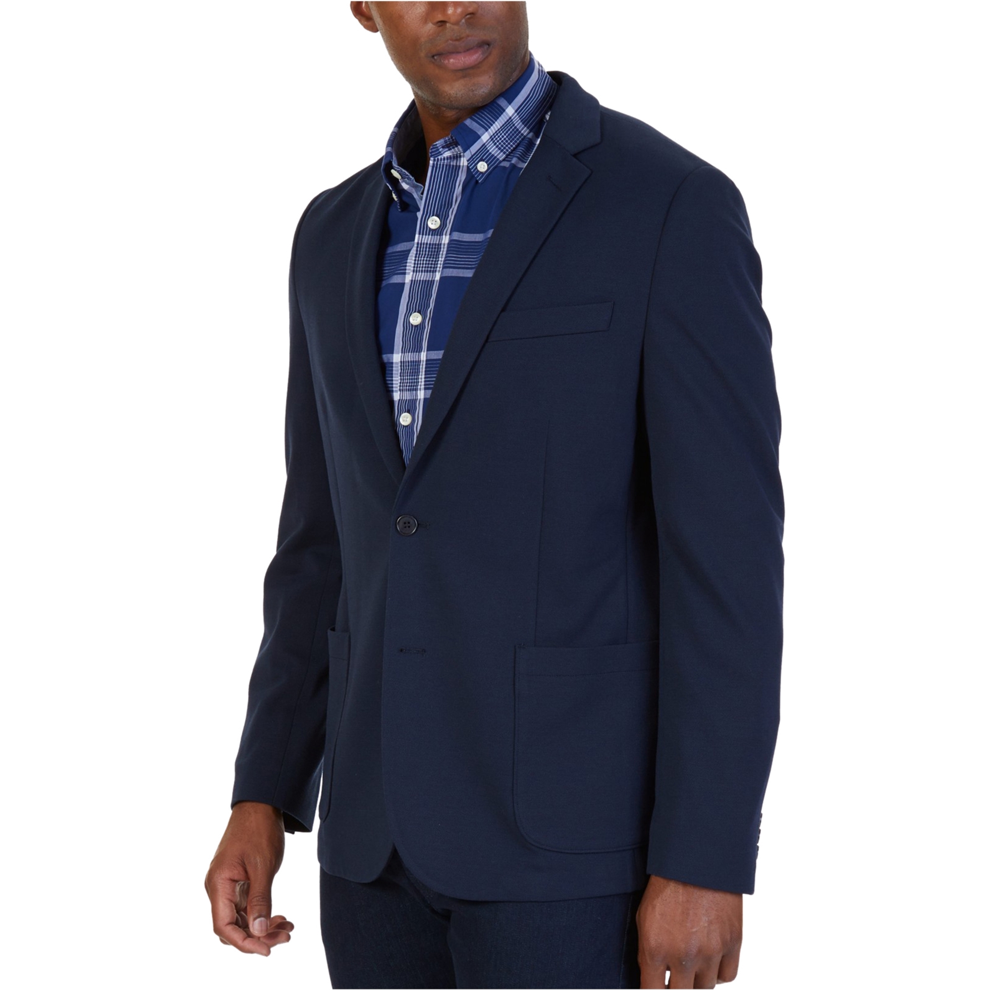 Nautica Mens Soft-Shoulder Two Button Blazer Jacket | Mens Apparel ...