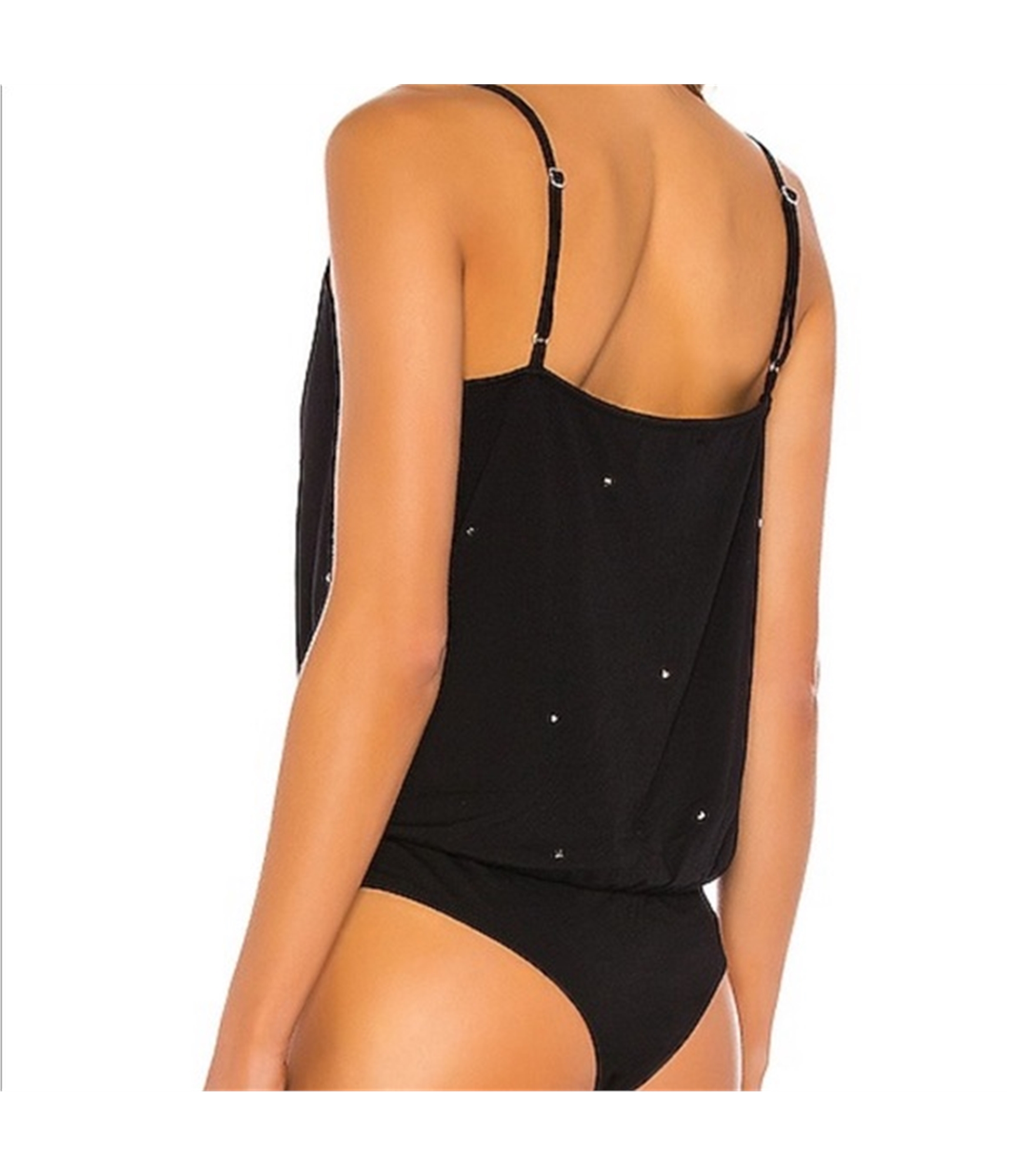 n:philanthropy Womens Snake Bodysuit Jumpsuit, Black, Medium | eBay