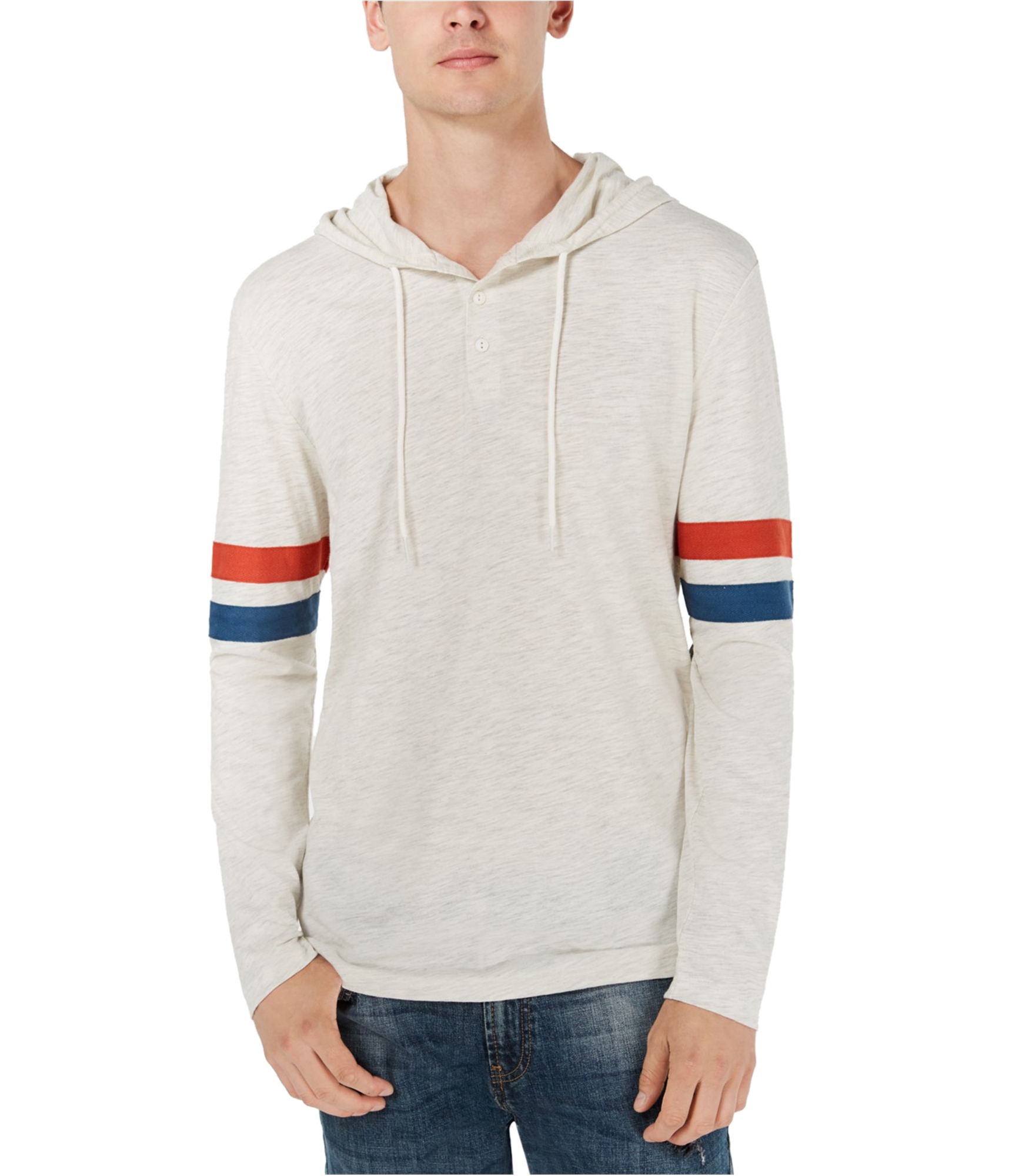 hooded henley shirt