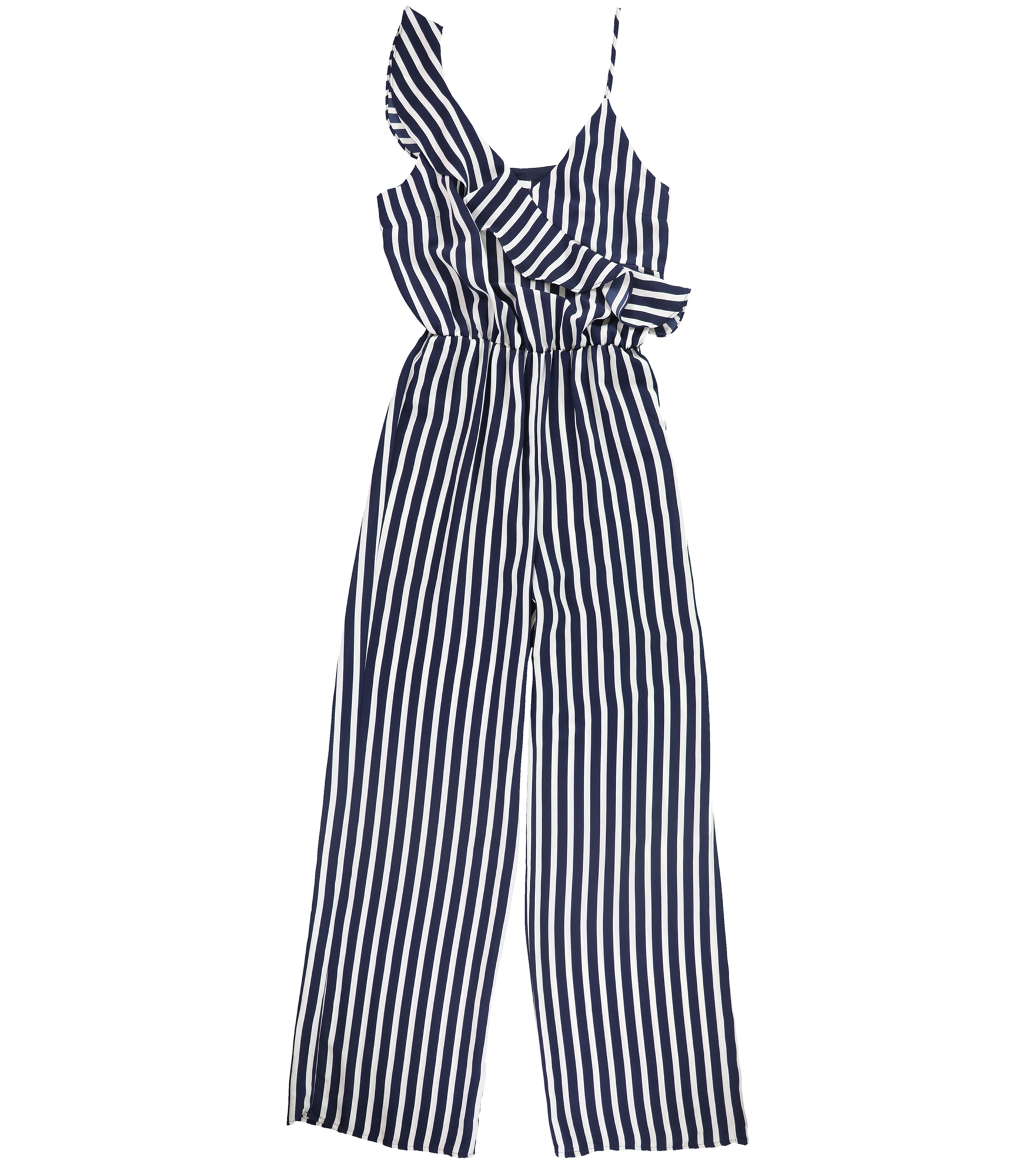 bar iii ruffled jumpsuit