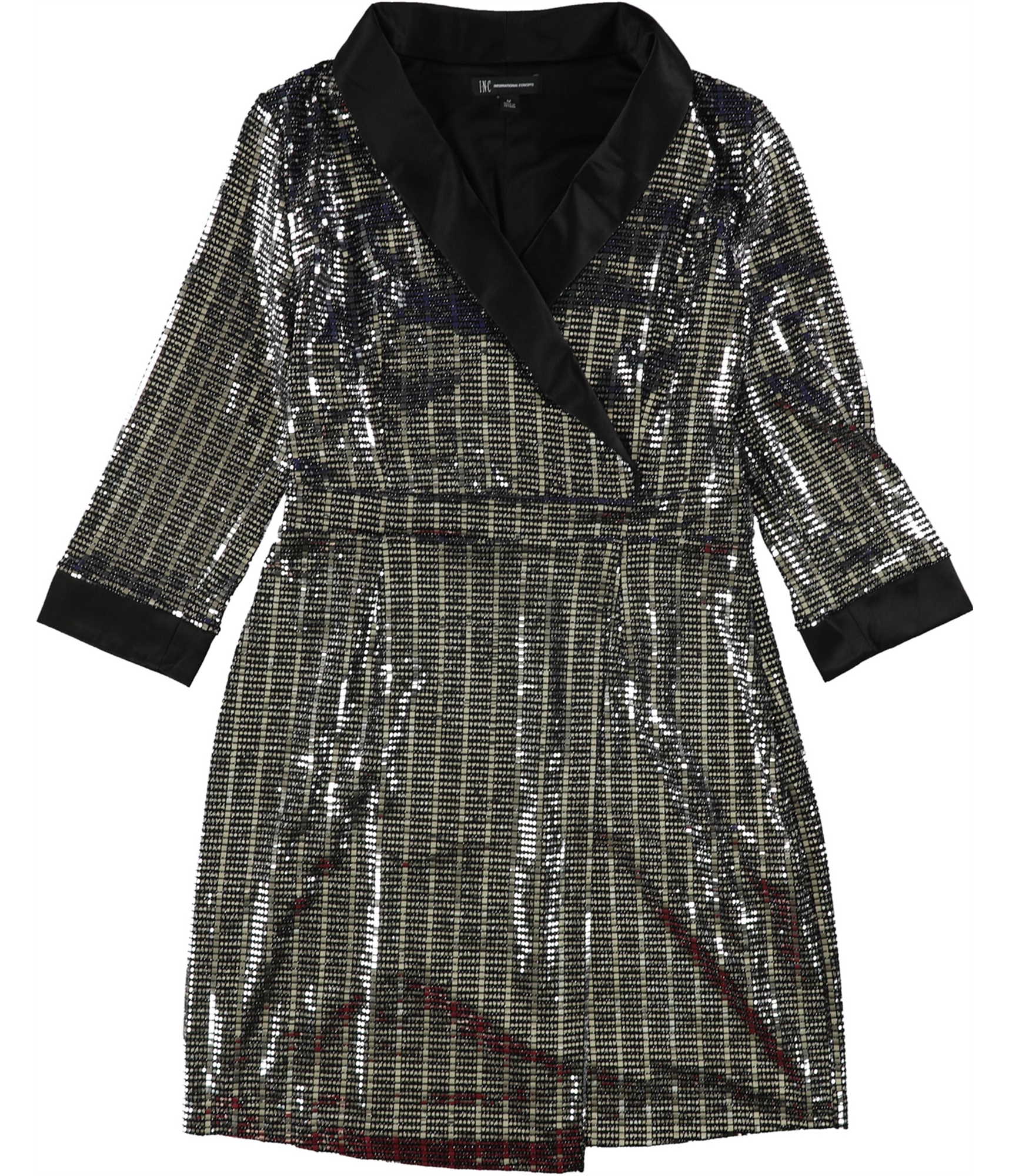 I-N-C WOMENS MIRROR Ball Blazer A-Line Mini Dress $61.23 - PicClick