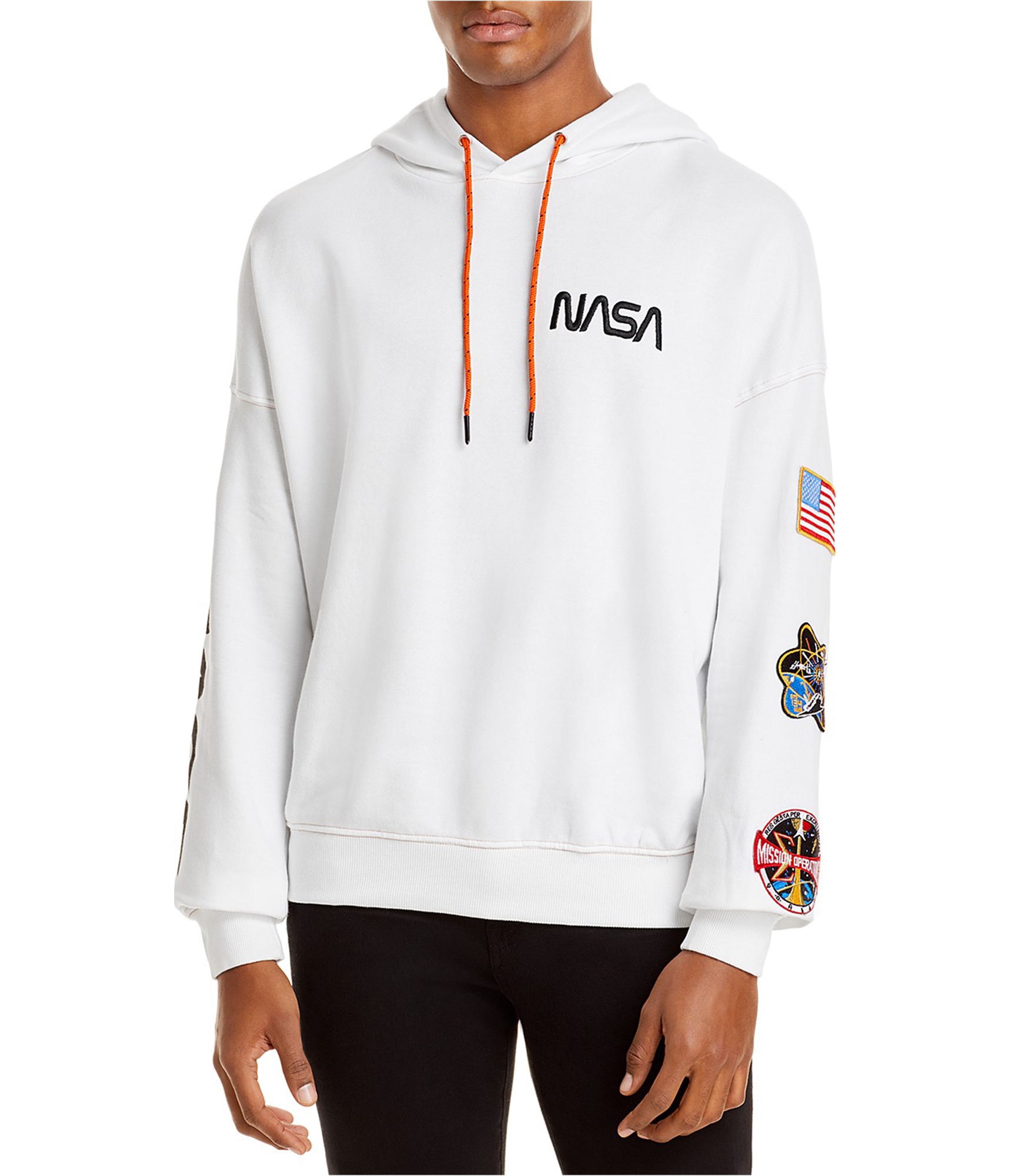 Elevenparis Mens Nasa Hoodie Sweatshirt