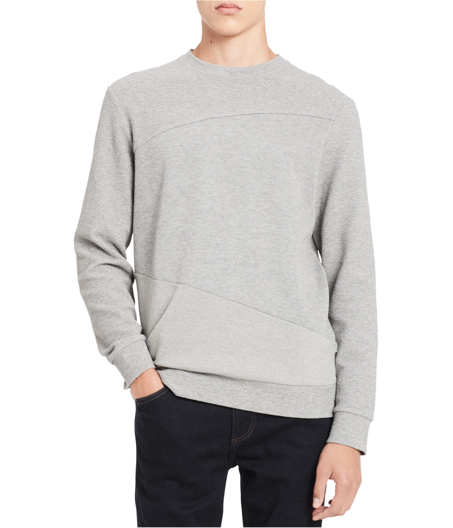 mens black calvin klein sweatshirt