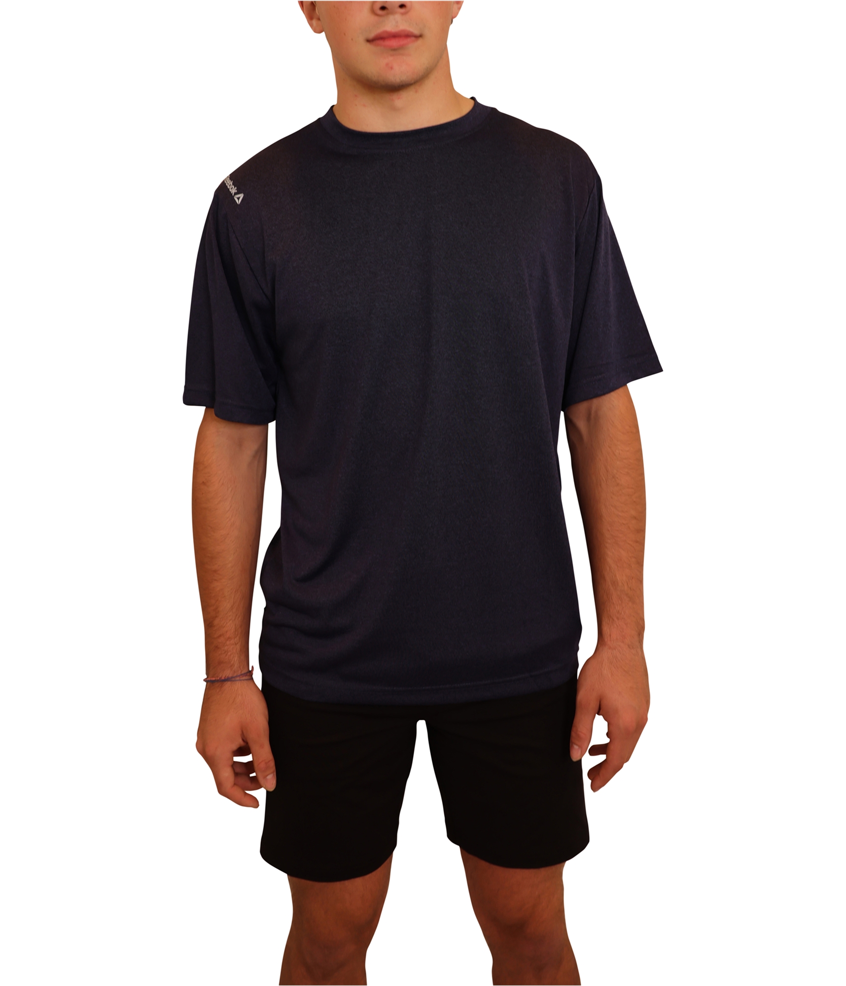 Reebok Men's T-Shirt - Navy - XL