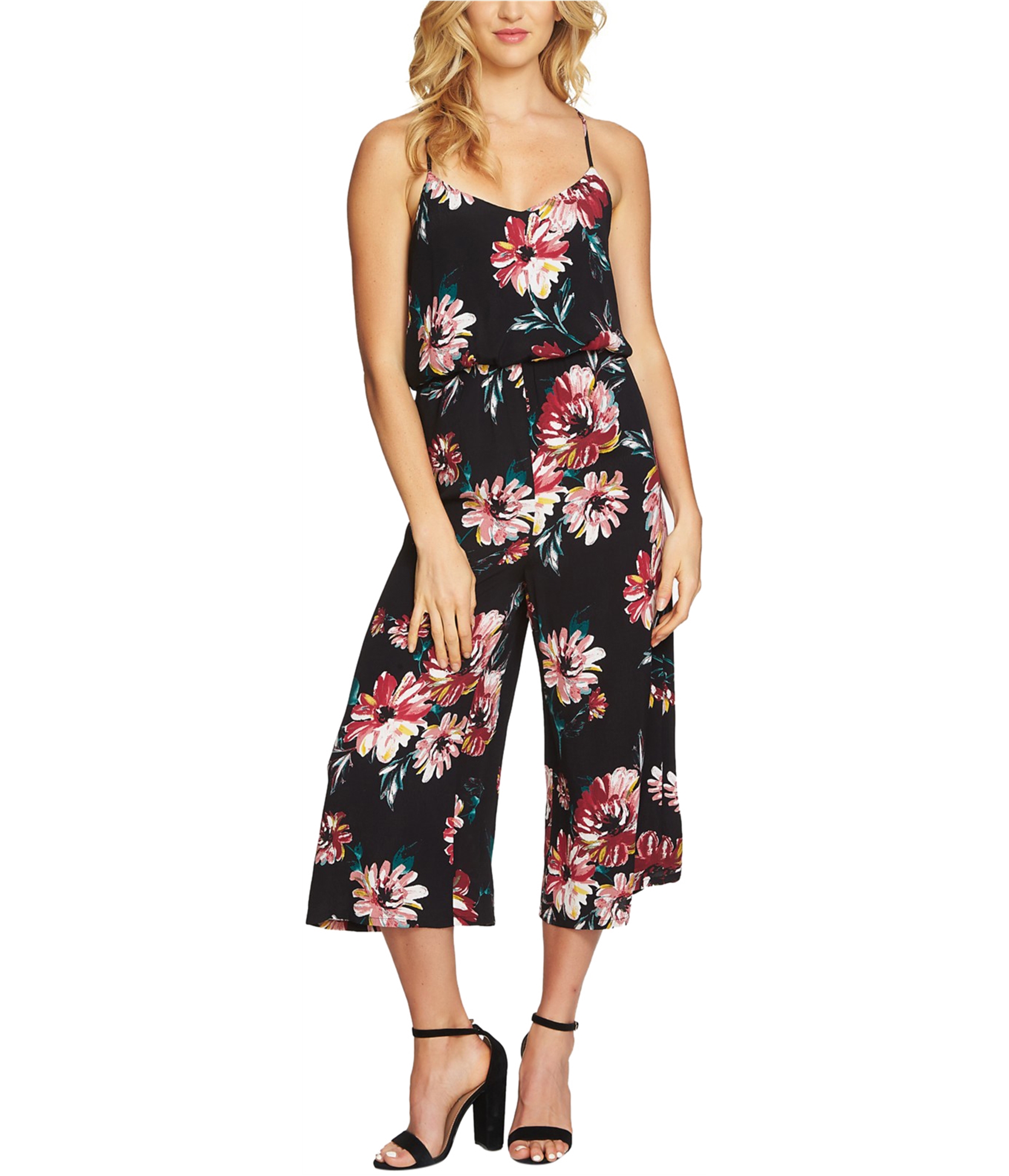 only floral jumpsuit