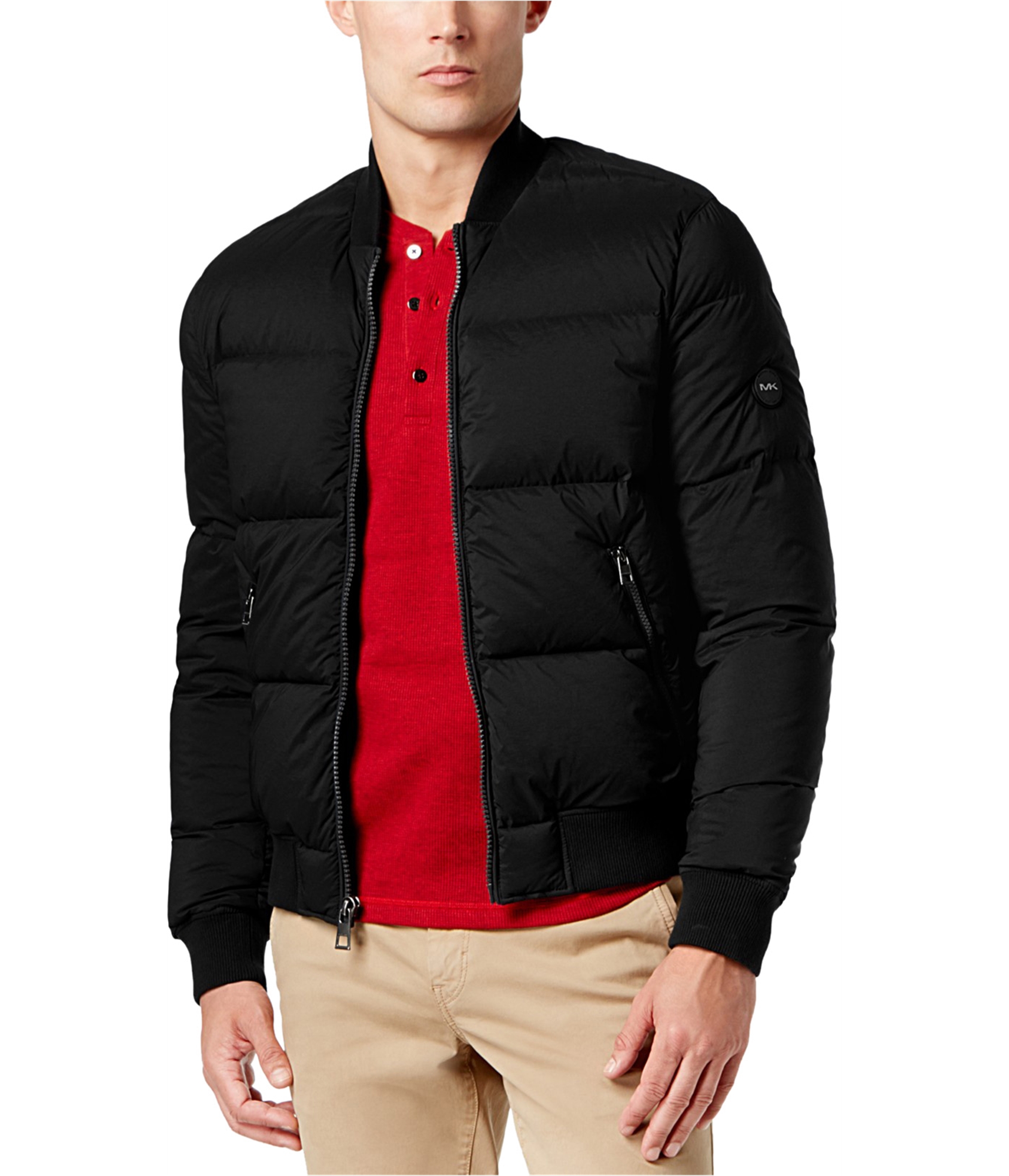 Michael Kors Mens Stitchless Quilted 