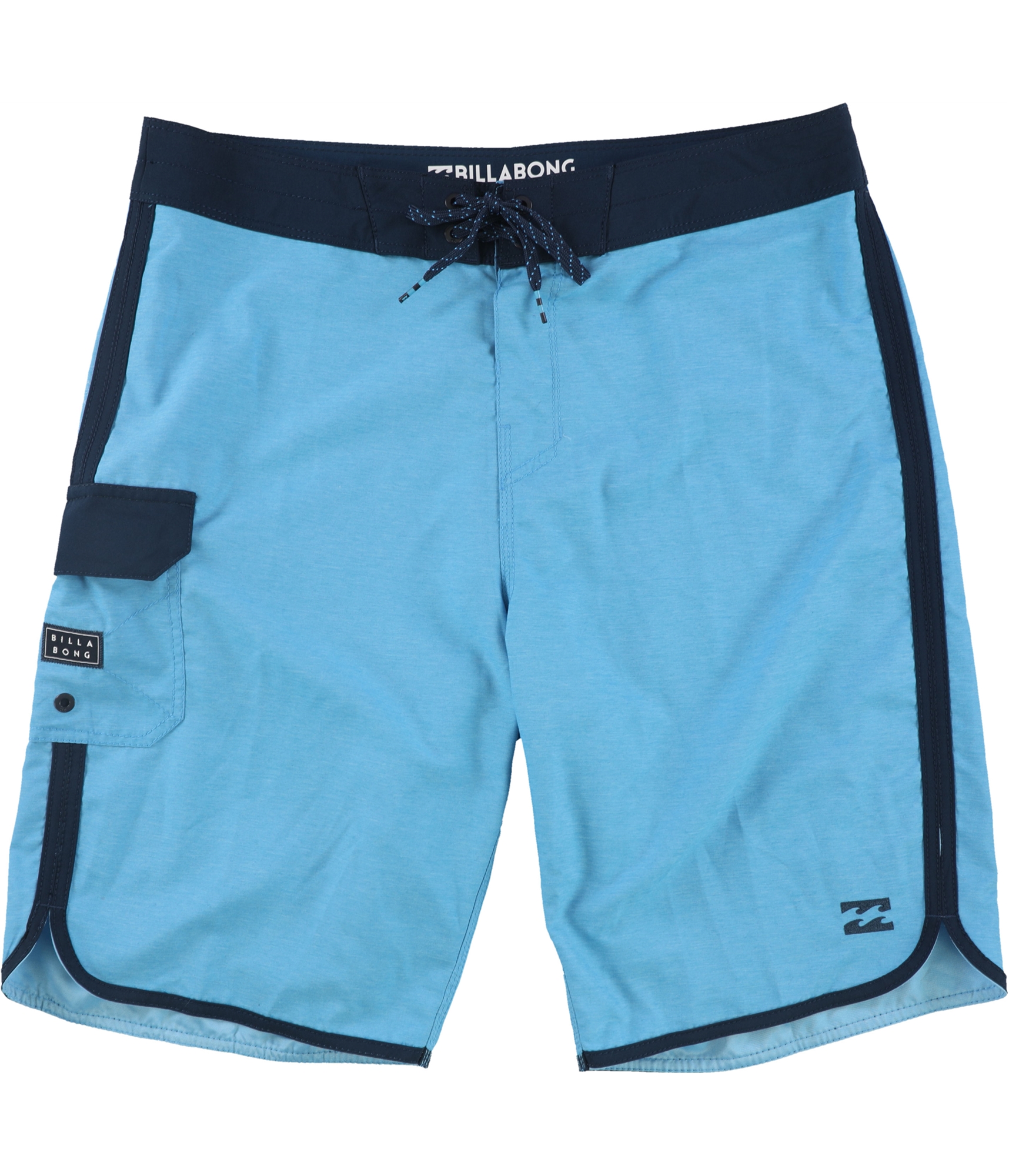 Billabong Mens 73 OG Swim Bottom Board Shorts, Blue, 33 | eBay