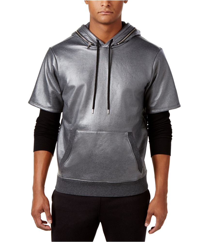 Guess Mens Logan Thermal Hoodie Sweatshirt