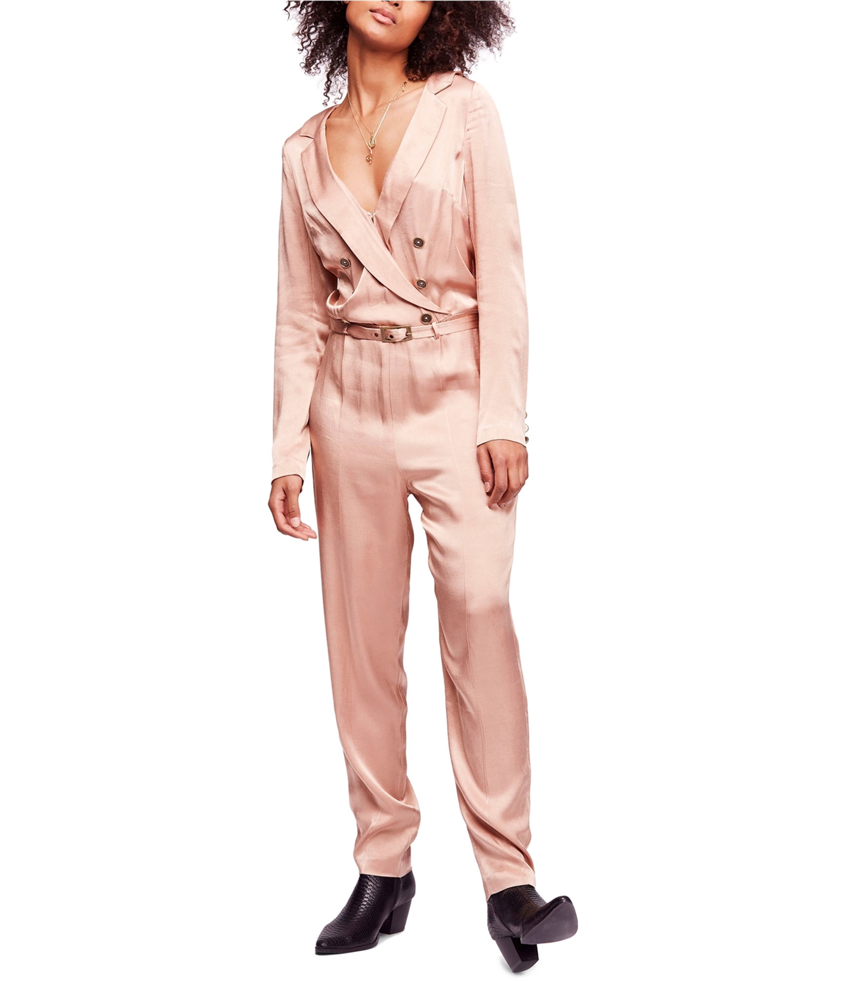 Free People Womens I Am A Woman Jumpsuit