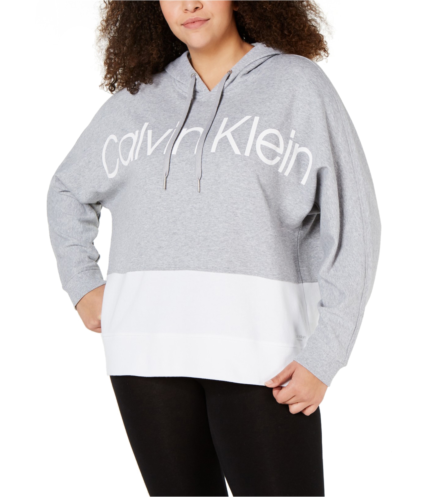 black calvin klein hoodie women's