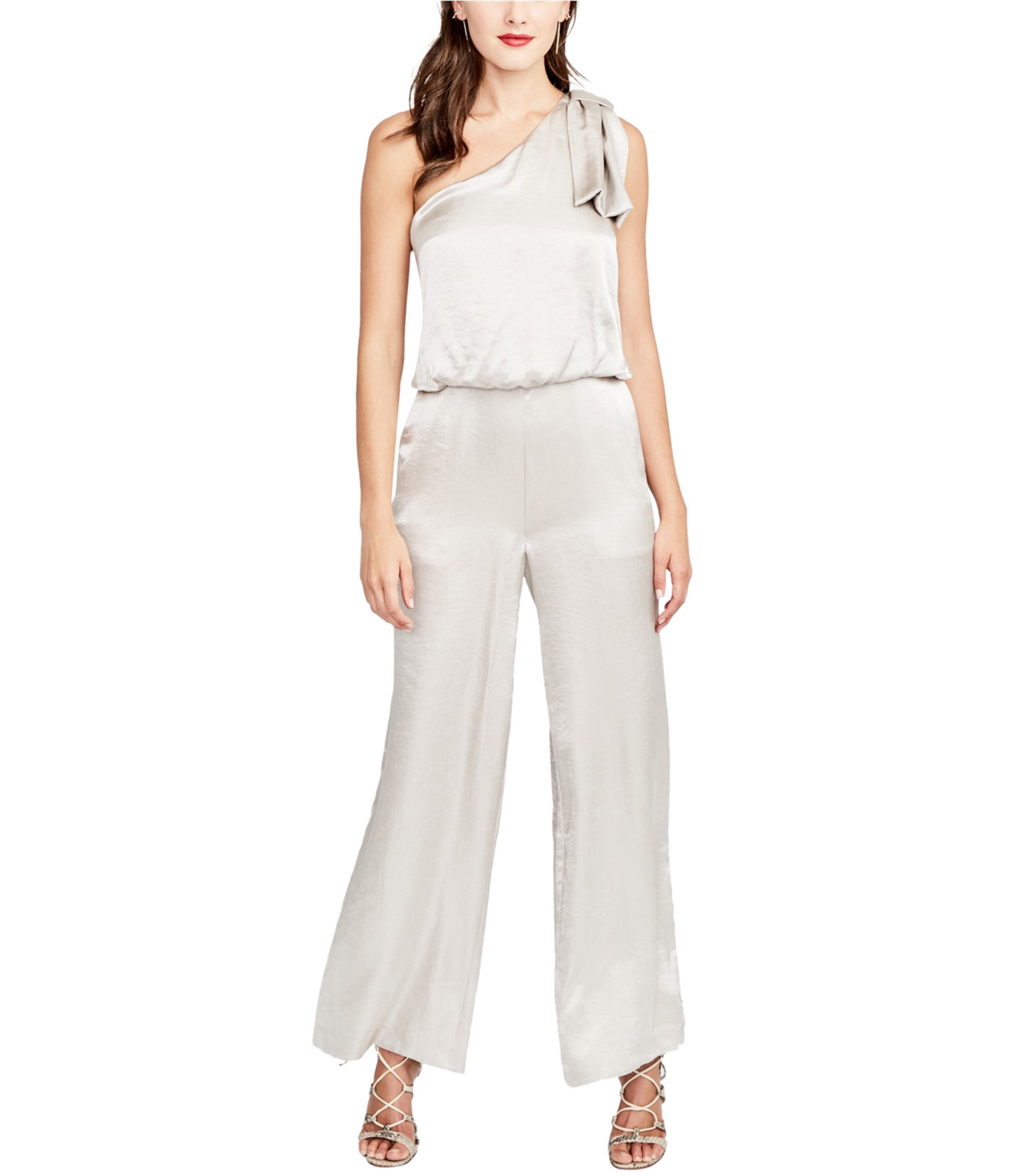 Rachel Roy Womens Bow Jumpsuit