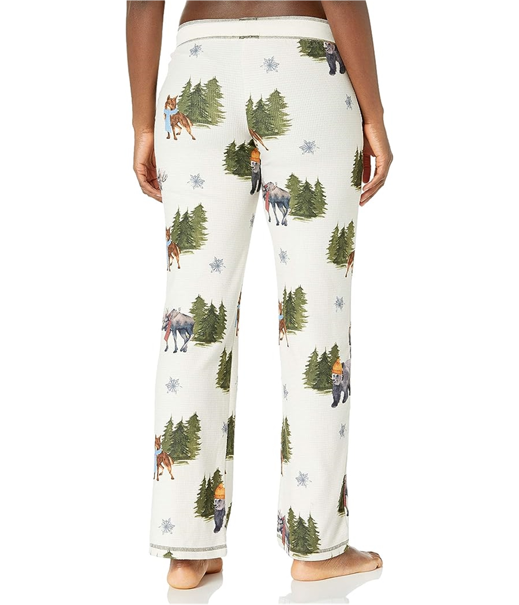 P.J. Salvage Womens Bears, Moose, And Trees Pajama Lounge Pants