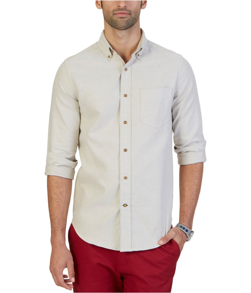 NAUTICA MENS ANSON Textured Button Up Shirt $49.30 - PicClick