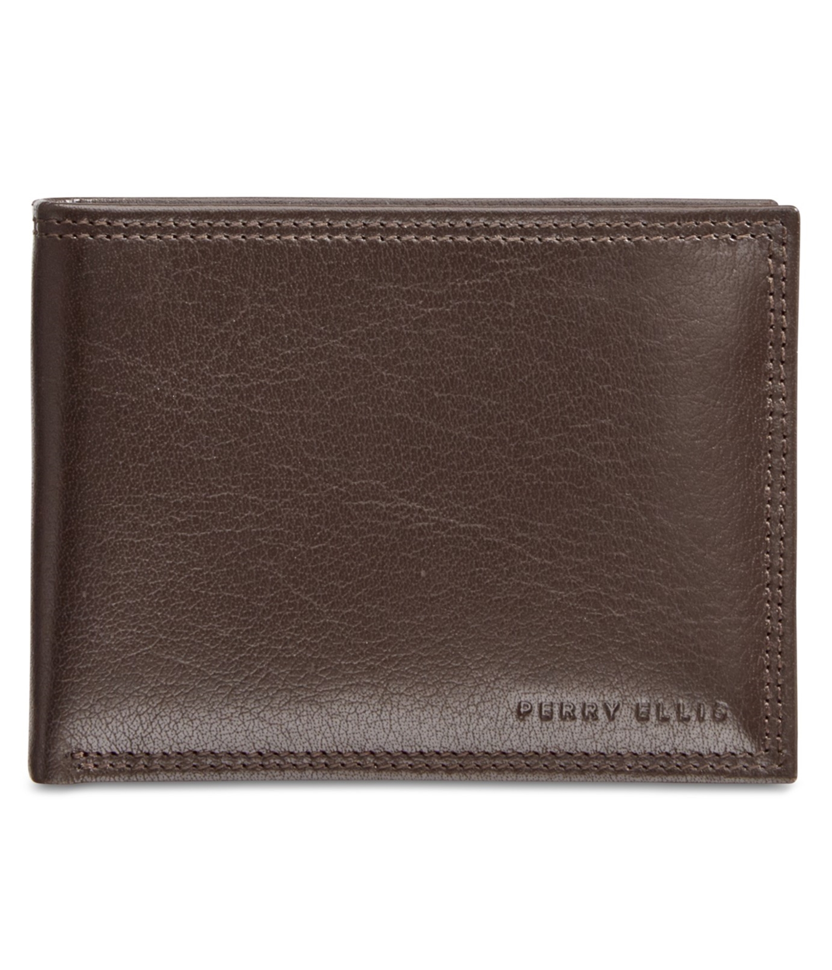 perry ellis money clip wallet